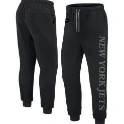 New York Jets Shorts & Pants | Shorts & Pants^Unisex Fanatics Black Elements Phenom Fleece Jogger Pants