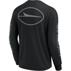 New York Jets Long Sleeved^Unisex Fanatics Black Elements Strive Long Sleeve T-Shirt