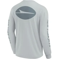 New York Jets T-Shirts | Men^Unisex Fanatics Gray Elements Strive Long Sleeve T-Shirt