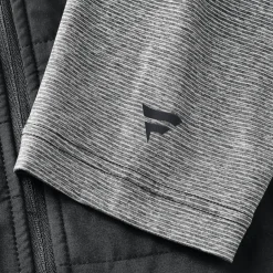 New York Jets Jackets | Jackets^Unisex Fanatics Black/Heather Gray Tonal Full-Zip Jacket