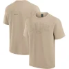 Women New York Jets T-Shirts | Women^Unisex Fanatics Khaki Elements Heavyweight Tri-Blend T-Shirt