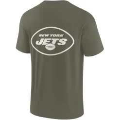 New York Jets T-Shirts | Men^Unisex Fanatics Olive Elements Super Soft Short Sleeve T-Shirt
