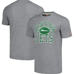 Women New York Jets T-Shirts | Women^Unisex Homage Gray Arch T-Shirt