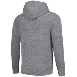New York Jets Sweatshirts & Fleece | Men^Unisex Homage Gray Hyperlocal Raglan Pullover Hoodie