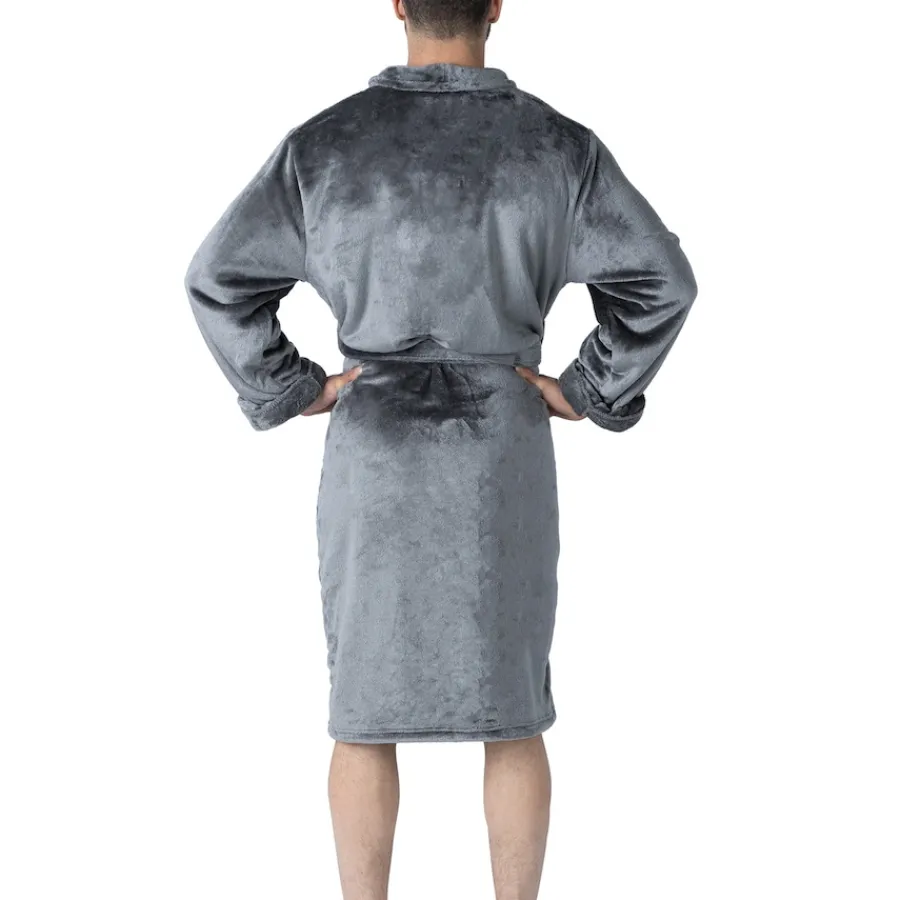 Women New York Jets Underwear & Sleepwear | Underwear & Sleepwear^Unisex The Northwest Group Gray Snipe Personalized Robe