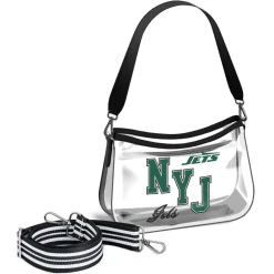 Women New York Jets Accessories | Purses^WEAR By Erin Andrews Clear Stadium Mini Purse