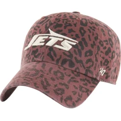 Women New York Jets Hats | Women^Women's '47 Brown Tawny Clean Up Adjustable Hat