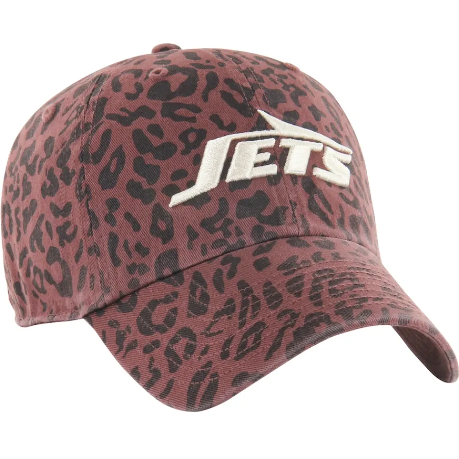 Women New York Jets Hats | Women^Women's '47 Brown Tawny Clean Up Adjustable Hat