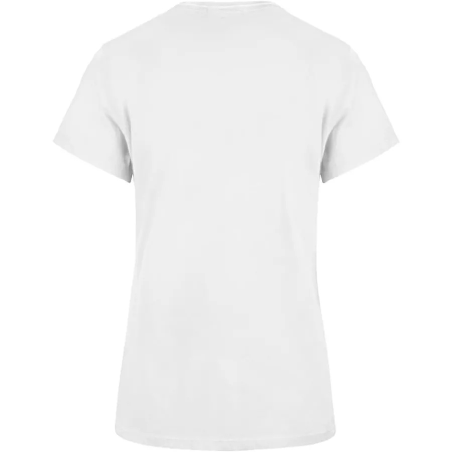 Women New York Jets T-Shirts | Women^Women's '47 White Premier Frankie T-Shirt