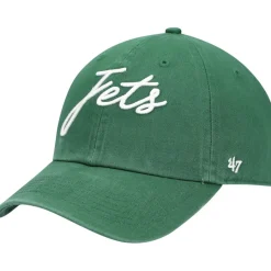 Women New York Jets Hats | Women^Women's '47 Green Vocal Clean Up Adjustable Hat