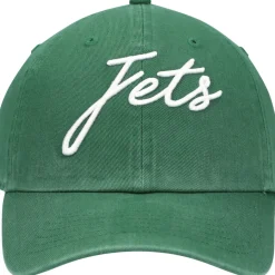 Women New York Jets Hats | Women^Women's '47 Green Vocal Clean Up Adjustable Hat