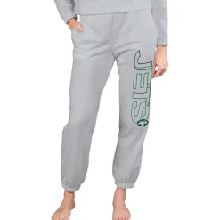 Women New York Jets Shorts & Pants^Women's Concepts Sport Gray Sunray French Terry Pants