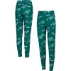 Women New York Jets Shorts & Pants^Women's Concepts Sport Green Breakthrough Allover Print Knit Leggings
