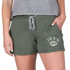 Women New York Jets Shorts & Pants^Women's Concepts Sport Green Mainstream French Terry Tri-Blend Shorts
