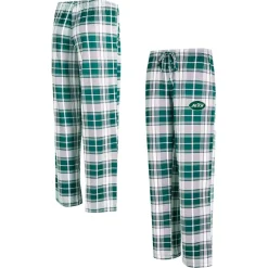 Women New York Jets Underwear & Sleepwear^Women's Concepts Sport Green Ashford Plaid Knit Pants