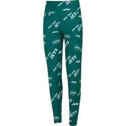 Women New York Jets Shorts & Pants^Women's Concepts Sport Green Breakthrough Allover Print Knit Leggings