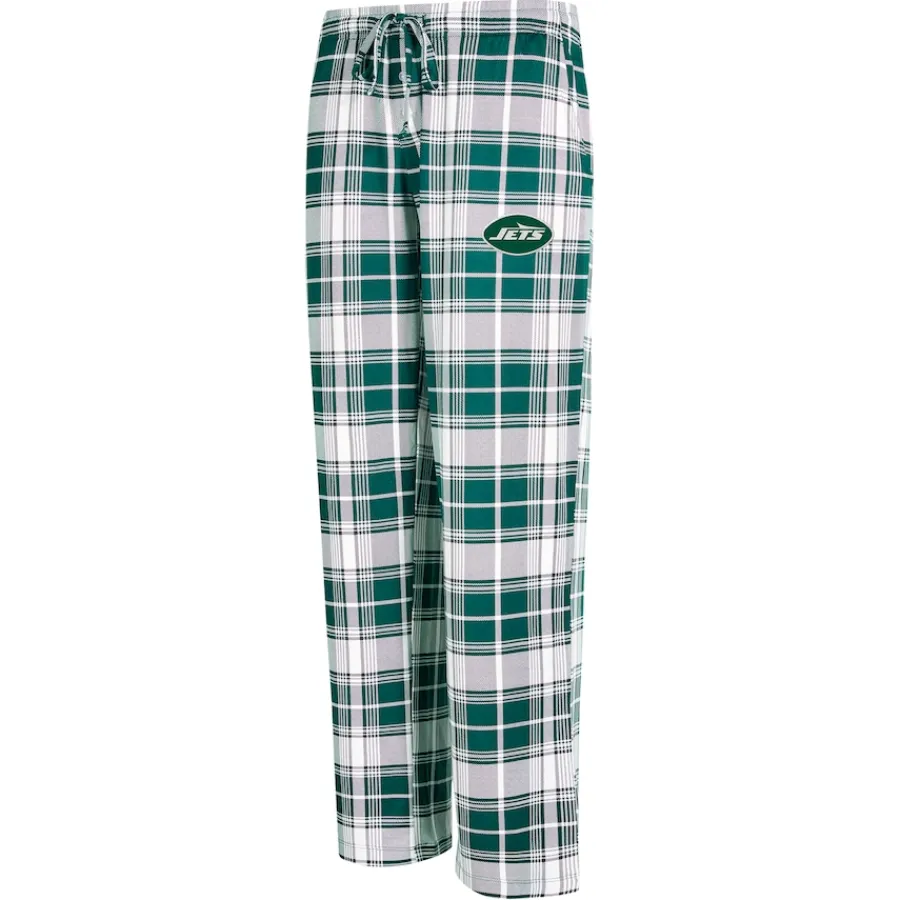 Women New York Jets Underwear & Sleepwear^Women's Concepts Sport Green Ashford Plaid Knit Pants