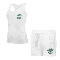 Women New York Jets Underwear & Sleepwear^Women's Concepts Sport Quartz Hacci Knit Tank Top & Shorts Sleep Set