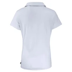 Women New York Jets Polos^Women's Cutter & Buck White Daybreak Eco Recycled V-neck Polo