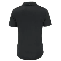Women New York Jets Polos^Women's Cutter & Buck Black Helmet Coastline Epic Comfort Eco Recycled Polo