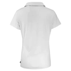 Women New York Jets Polos^Women's Cutter & Buck White Helmet Daybreak Eco Recycled V-Neck Polo
