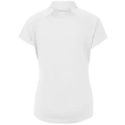 Women New York Jets Polos^Women's Cutter & Buck White Forge Stretch Polo