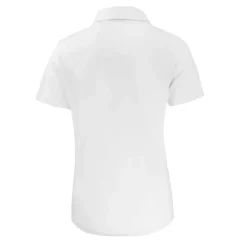 Women New York Jets Polos^Women's Cutter & Buck White Primary Logo Prospect Eco Textured Stretch Recycled Polo