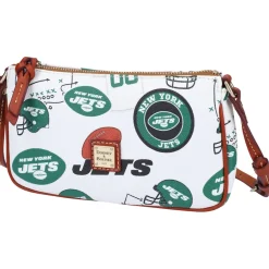 Women New York Jets Accessories | Purses^Women's Dooney & Bourke Gameday Lexi Crossbody With Small Coin Case