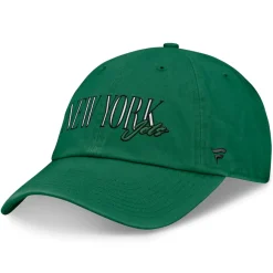 Women New York Jets Hats | Women^Women's Fanatics Kelly Green City Adjustable Hat