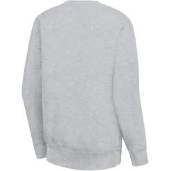 Women New York Jets Sweatshirts & Fleece | Women^Women's G-III 4Her By Carl Banks Heather Gray Large Round Team Graphic Fleece Pullover Sweatshirt