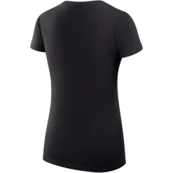 Women New York Jets T-Shirts | Women^Women's G-III 4Her By Carl Banks Black Team Fitted V-Neck T-Shirt