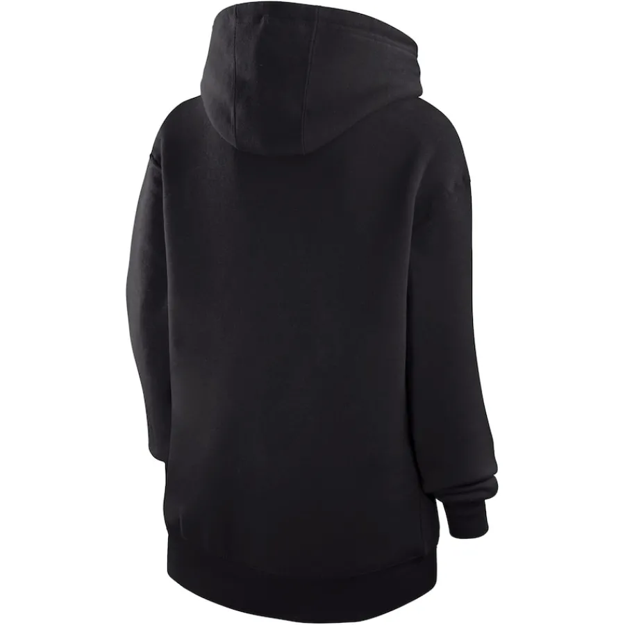 Women New York Jets Jackets^Women's G-III 4Her By Carl Banks Black Team Tri-Blend Fleece Pullover Hoodie