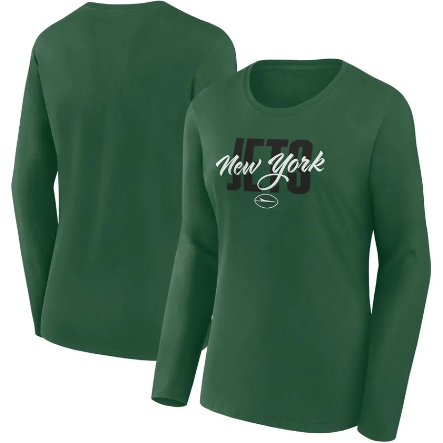 Women New York Jets T-Shirts | Women^Women's Green Grip Long Sleeve T-Shirt