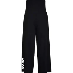 Women New York Jets Shorts & Pants^Women's Kiya Tomlin Black Culotte Lounge Pants