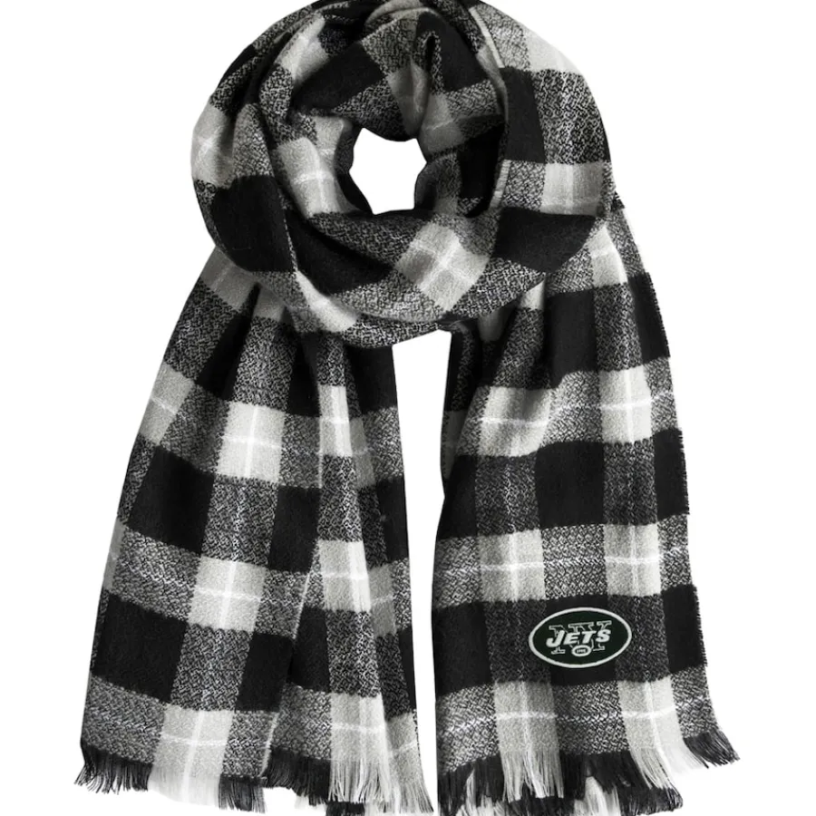 Women New York Jets Accessories | Gloves & Scarves^Women's Little Earth Plaid Blanket Scarf