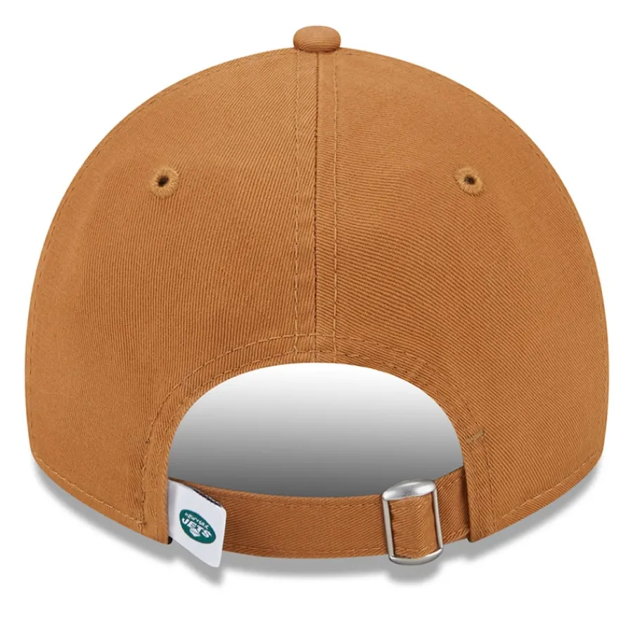 Women New York Jets Hats | Women^Women's New Era Brown Main Core Classic 2.0 9TWENTY Adjustable Hat