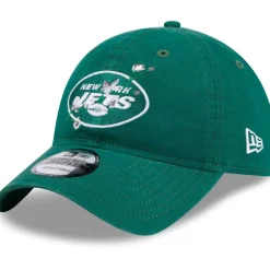 Women New York Jets Hats | Women^Women's New Era Green Game Day Flower 9TWENTY Adjustable Hat