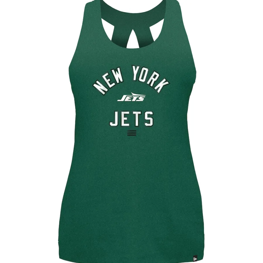 Women New York Jets T-Shirts | Women^Women's New Era Green 2024 NFL Training Camp Tank Top