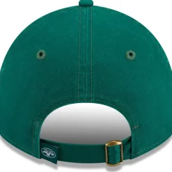 Women New York Jets Hats | Women^Women's New Era Green Game Day Flower 9TWENTY Adjustable Hat