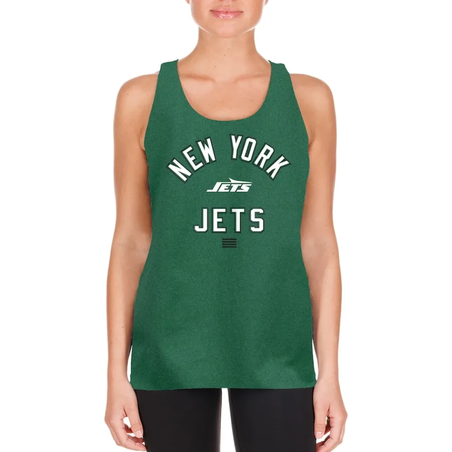 Women New York Jets T-Shirts | Women^Women's New Era Green 2024 NFL Training Camp Tank Top