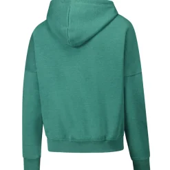 Women New York Jets Sweatshirts & Fleece | Women^Women's New Era Heather Green Boxy Pullover Hoodie