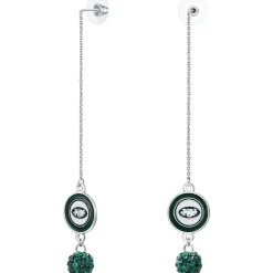 Women New York Jets Accessories | Jewelry^Women's Chain Pierce Shambala Earrings