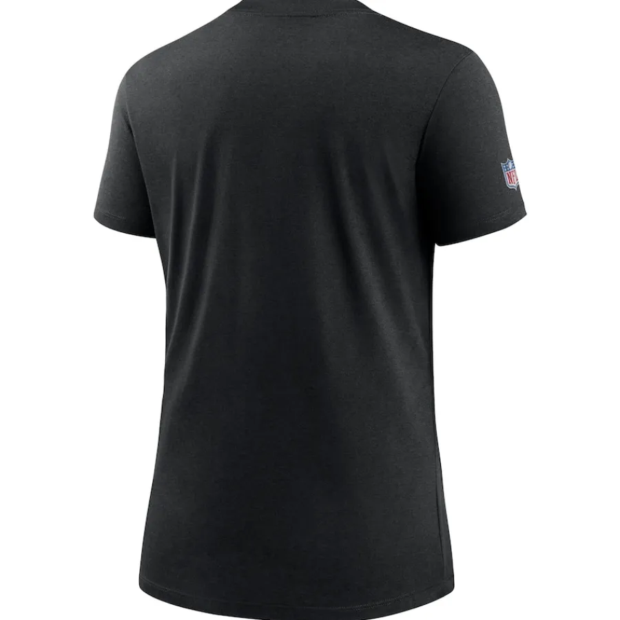 Women New York Jets T-Shirts | Women^Women's Nike Black 2024 NFL Crucial Catch Tri-Blend T-Shirt