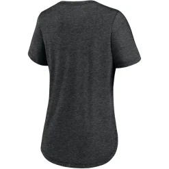 Women New York Jets T-Shirts | Women^Women's Nike Heather Black Fashion Tri-Blend T-Shirt