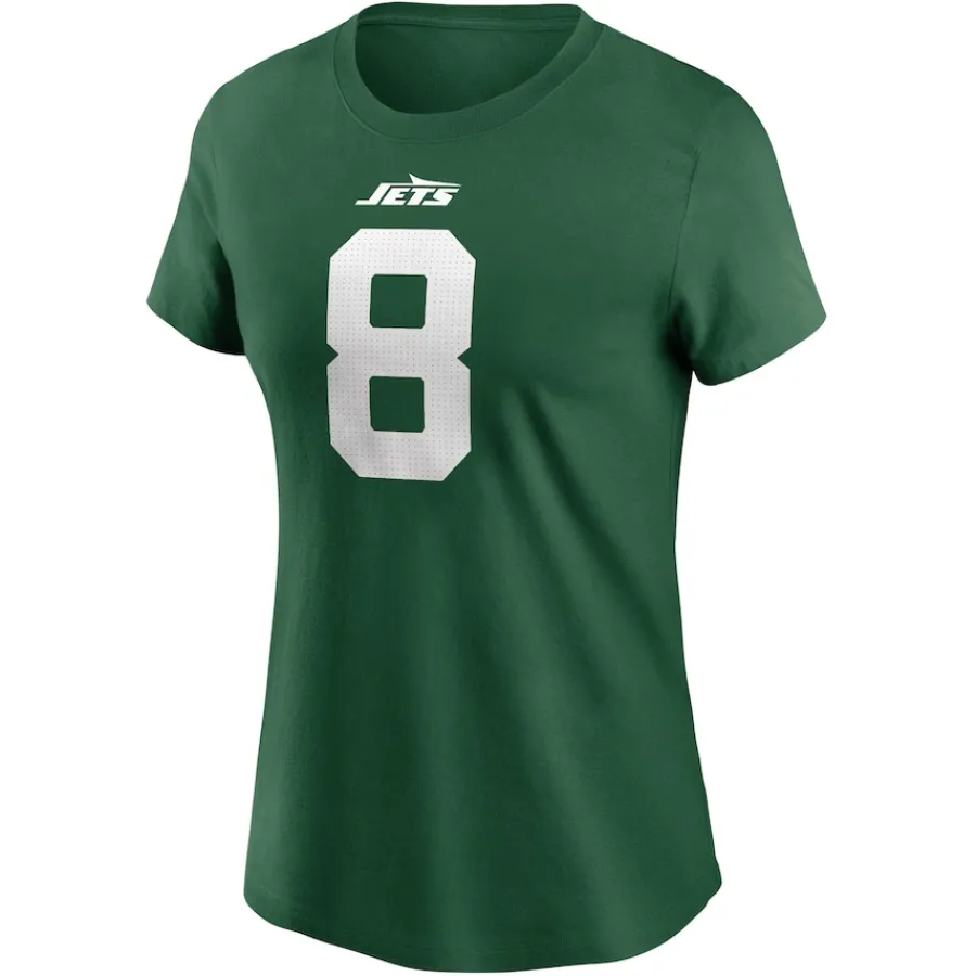 Women New York Jets T-Shirts | Women^Women's Nike Aaron Rodgers Legacy Green Name & Number T-Shirt