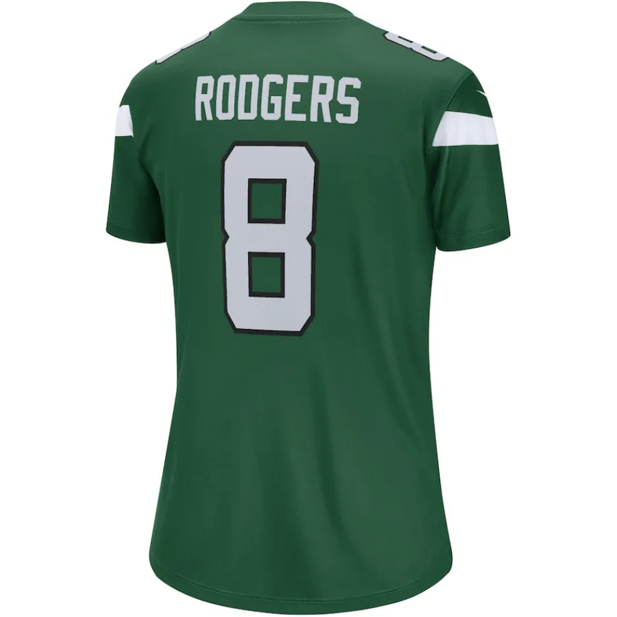Women New York Jets T-Shirts | Women^Women's Nike Aaron Rodgers Gotham Green Team Legend Player Performance Top