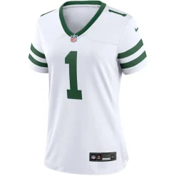Women New York Jets Jerseys | Women^Women's Nike Ahmad Sauce Gardner Legacy White Game Jersey