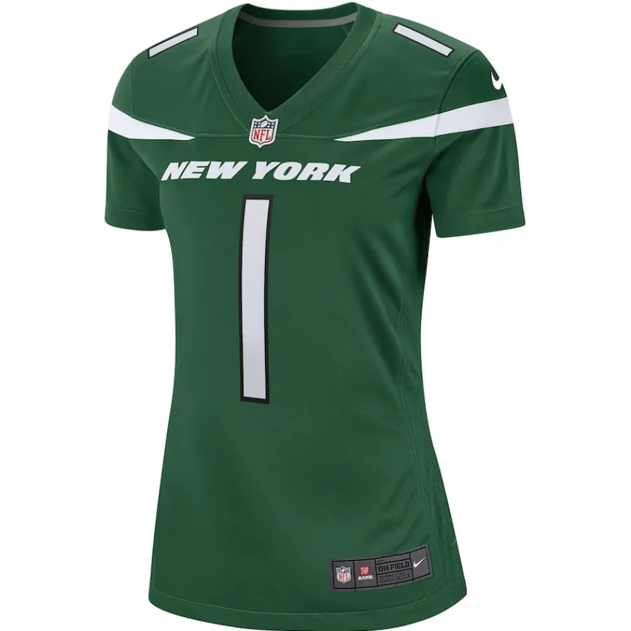Women New York Jets Jerseys | Women^Women's Nike Ahmad Sauce Gardner Green Player Jersey