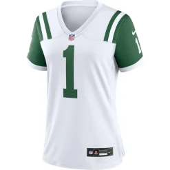 Women New York Jets Jerseys | Women^Women's Nike Ahmad Sauce Gardner White Classic Alternate Game Jersey