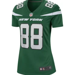 Women New York Jets Jerseys | Women^Women's Nike Al Toon Gotham Green Game Retired Player Jersey